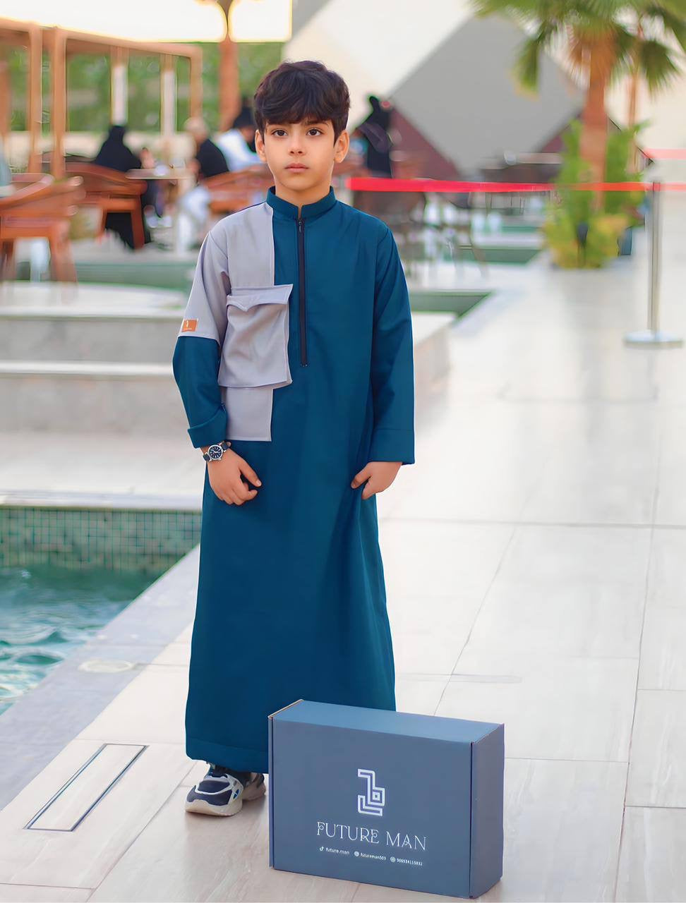 ثوب(تركواز)شتوي