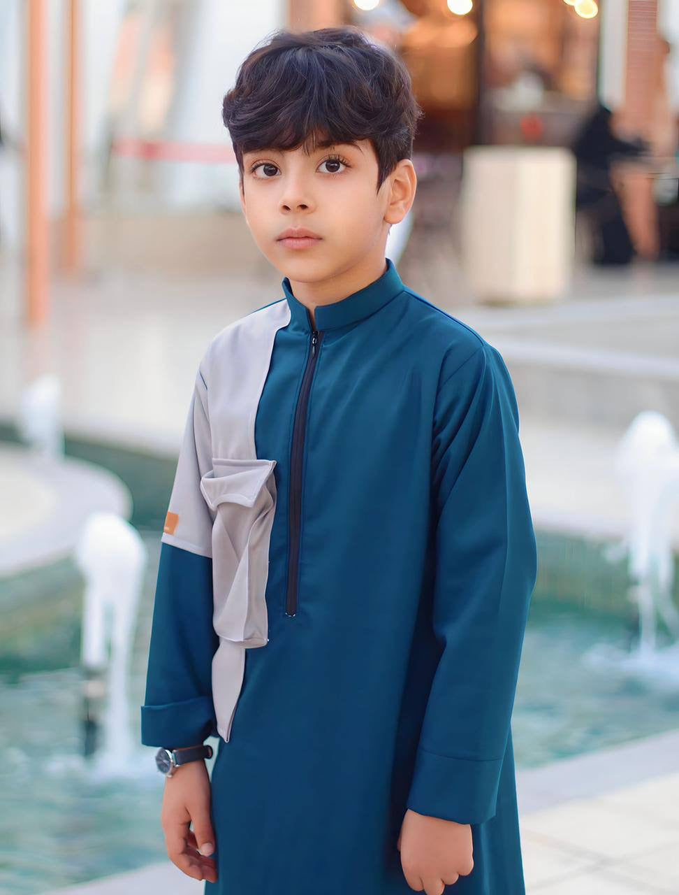 ثوب(تركواز)شتوي