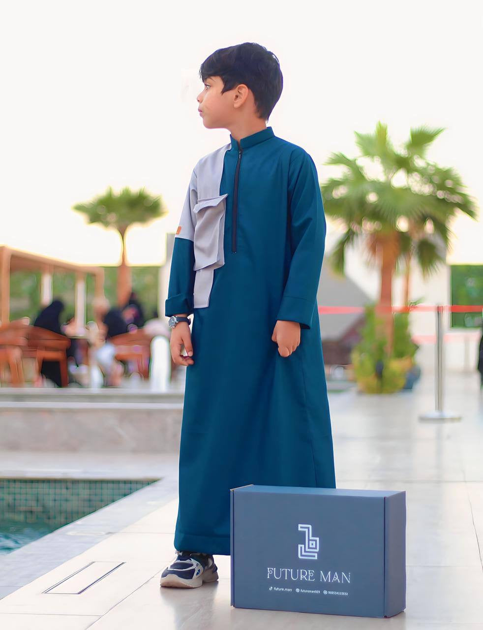 ثوب(تركواز)شتوي