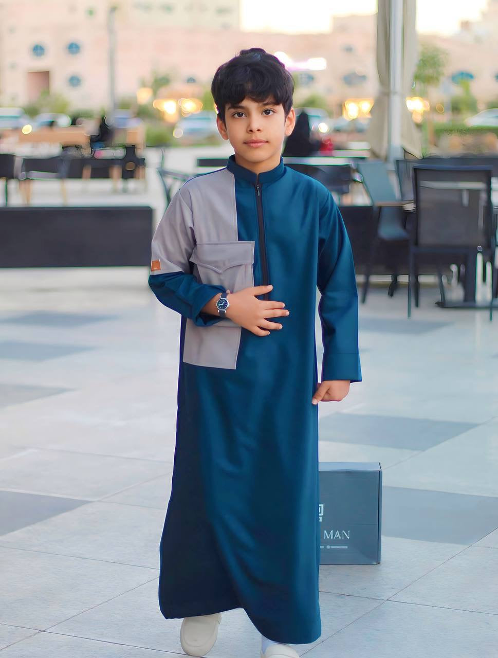 ثوب(تركواز)شتوي