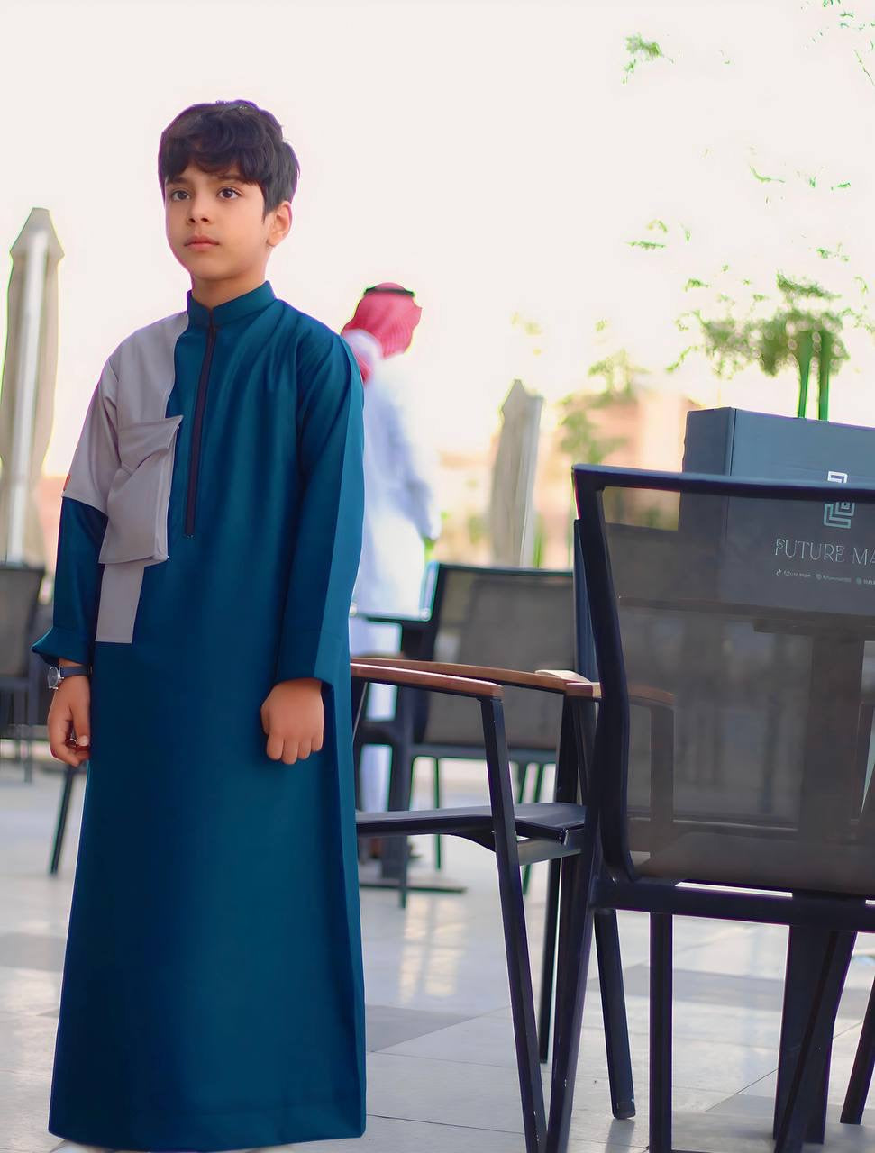 ثوب(تركواز)شتوي