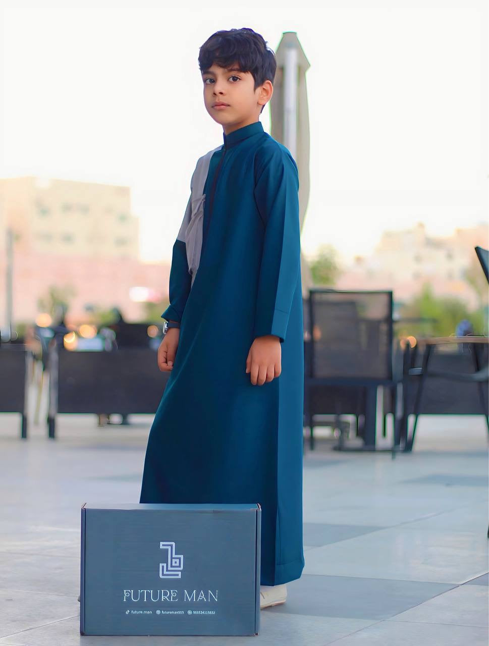 ثوب(تركواز)شتوي